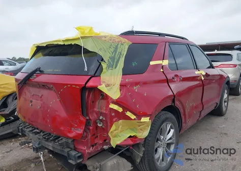 2020 Ford Explorer Xlt z USA, uszkodzony, nr VIN 1FMSK7DH7LGB35012